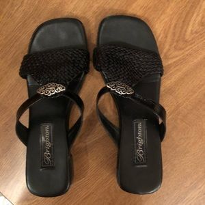 Brighton Black Raquel sandals Sz 6.5